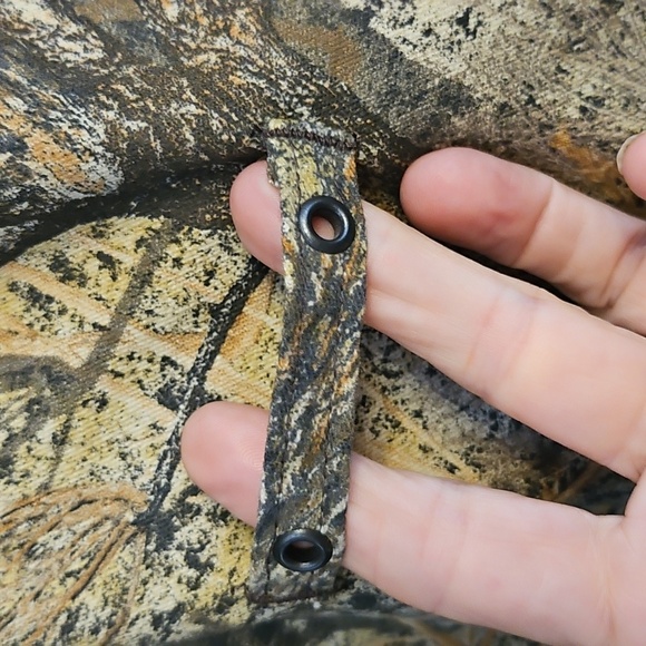 Russell Outdoors Mens Mossy Oak Brush Jacket Camouflage XL Hooded Quilt Lined - Picture 9 of 15